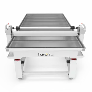 W FAYON Roll-Over-Tisch-Flach bett laminator FY1325/FY1530/FY1737 Großformat-Pappl amini maschine