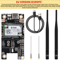 Module de base RAK Nordic NRF52840 BLE pour nœud LoRa SX1262 RAK4630 RAKwireless RAK19007 + RAK4631 pour radio Meshtastic