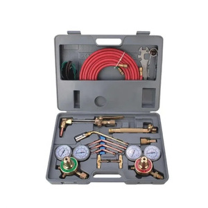 Équipement de soudage et de découpe oxyacétylénique portable, outils de <span class=keywords><strong>brasage</strong></span> en fer, kit de <span class=keywords><strong>chalumeau</strong></span> de soudage et de découpe au gaz exporté vers le Sud - Product Image 2