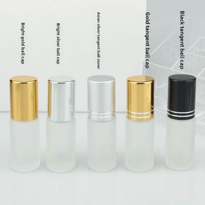 Botella Rellenable de Vidrio Esmerilado <span class=keywords><strong>XS</strong></span> de 5ml/10ml con Tapa de Madera, para <span class=keywords><strong>Perfume</strong></span>, Aceite Esencial, Serigrafía, Sin Difusor de Varillas - Product Image 3