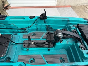 Motore Ibrido Brushless a Pedale per Kayak da Surf con Elica, 55lbs/65lbs, Controllo Manuale, per Laghi e Fiumi - Product Image 3