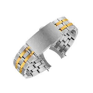 Ti-ssot Watch Straps T17/T014/T055 Steel Band Men's Watchbands Accessories Arc Stainless Steel Watchdstrap 19 20mm