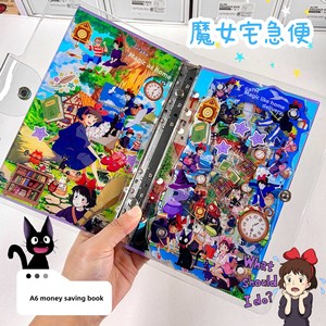 Álbum de Ahorros Acrílico con Diseño de Cara Llorona, Estilo Caricatura, Bonito y de Alta Calidad, Porta Tarjetas Rectangular con Hojas Sueltas A6 - Product Image 2
