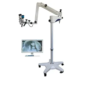 Портативный офтальмологический бинокулярный прямой хирургический микроскоп удаляемого типа ретинальный хирургический микроскоп офтальмологический