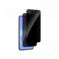 Protection d'écran anti-espion pour Samsung Galaxy A57, couverture intégrale, anti-rayures, anti-espionnage, protection d'écran 9H, verre SAM S25FE S26Ultra