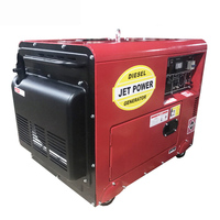 Générateur diesel le plus petit de 5 kW, moteur KM186FA avec démarrage à clé
