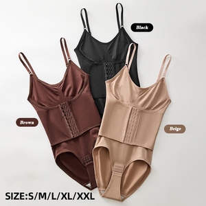 Nouveau Body Sculptant Effet Ventre Plat avec Fermeture Éclair et Ceinture pour Femme – Fajas Amincissantes et Corset Minceur - Product Image 6