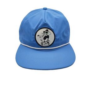 Wholesale Fashion <b>Hat</b> Custom Your Own Logo Rope Nylon Snapback Caps <b>Hats</b> - Product Image 1