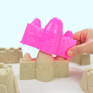 Matériel pédagogique pour la <span class=keywords><strong>maternelle</strong></span>, ensemble de jouets éducatifs DIY, bac à sable intérieur, perles de verre multicolores pour la modélisation spatiale - Product Image 5