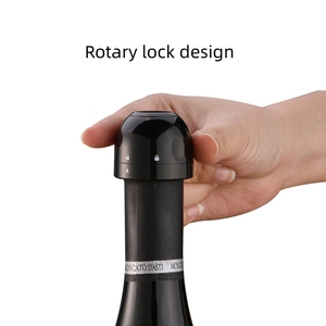 Accesorios para vino sellados para el hogar Diseño de bloqueo giratorio Mini tapón de champán Tapón para botella de vino - Product Image 3