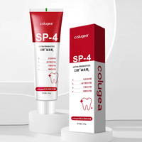 Dentifrice en gros écologique format voyage personnalisé, élimination des taches, blanchiment moderne SP 4