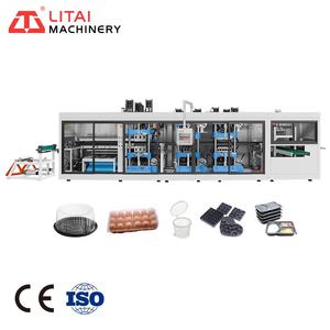 Voll automatische Kunststoff-Eier saat schale Pet Box Herstellung von Tiefzieh verpackungs form maschinen - Product Image 1