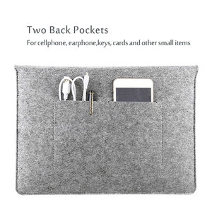 Impression personnalisée de haute qualité <span class=keywords><strong>13</strong></span>/14/15 <span class=keywords><strong>pouces</strong></span> en feutre de laine pochette pour ordinateur portable étui de protection pour <span class=keywords><strong>Mac</strong></span> book <span class=keywords><strong>13</strong></span>.3 <span class=keywords><strong>pouces</strong></span> - Product Image 6