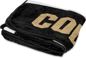 NCAA 拉舍尔毛毯 50x60 英寸 柔软羊毛官方授权大学设计风格舒适毛毯，适合尾尾派对、比赛日、家庭使用 - Product Image 2