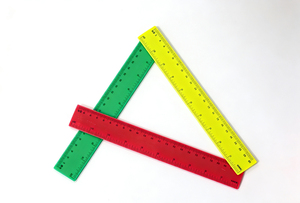 <span class=keywords><strong>Regla</strong></span> Multifuncional Creativa de Papelería, <span class=keywords><strong>Regla</strong></span> Recta de Plástico de 30 cm con <span class=keywords><strong>Regla</strong></span> Métrica Clara - Product Image 2