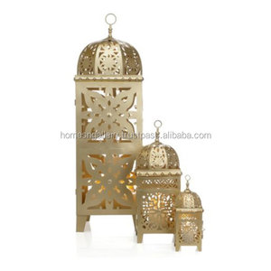 โคมไฟตกแต่งสแตนเลสสีทองทองเหลืองสำหรับตกแต่งบ้าน - Product Image 3