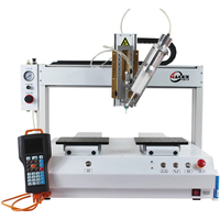 Machine de distribution automatique de colle - Distributeur de gel de silice à double tête pour PCB, LCD