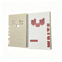 Carnet à spirale double fil B5, carnet à spirale rigide Kawaii, carnet à spirale rigide personnalisé en gros