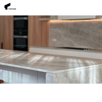 Comptoir Totsone de qualité supérieure personnalisable en quartzite Taj Mahal finition polie naturelle Quartzite Taj Mahal pour cuisine et salle de bain