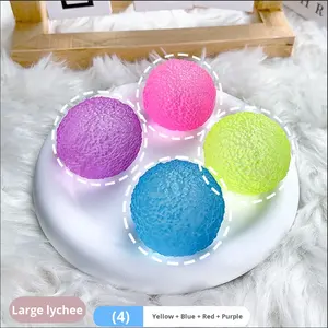 मैल्टोज गमी कैंडी ने संवेदी खिलौना बर्फ की गेंद आकार तनाव राहत शांत करने वाले बच्चों के लिए ध्यान केंद्रित करने वाले खिलौने - Product Image 4