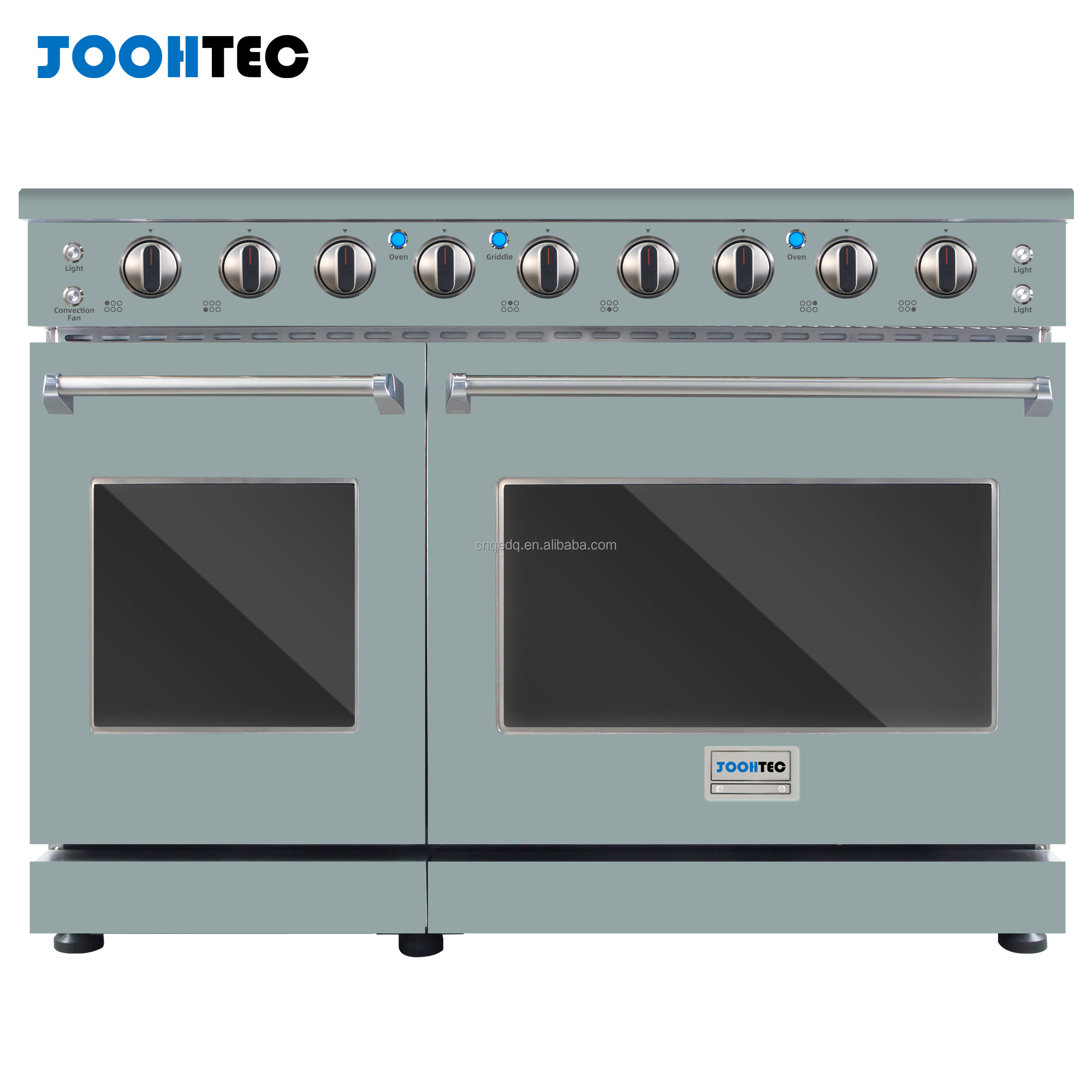 JOOHTEC, 48 дюймов, роскошная ручка из нержавеющей стали, сертифицированные, запчасти для ресторанного газового ряда, Электрический источник питания