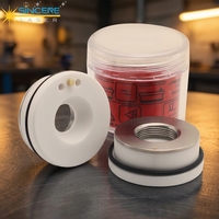 Nouveau support de buse en céramique Steedu D28 pour tête de découpe laser à fibre WSX Precitec - Longue durée de vie, garantie de 2 ans
