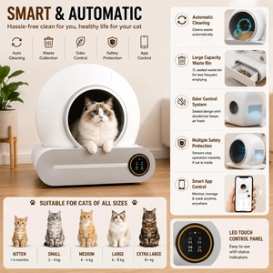 Smart Automatic <b>Cat</b> <b>Litter</b> Box Electric Hidden Closed Self Cleaning App Control <b>Litter</b> Box Litieres Auto Netoyante Pour Chat - Product Image 3