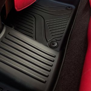 Tapis de sol de voiture 6D en cuir TPE, imperméables et faciles à nettoyer, pour couvrir le tapis et le <span class=keywords><strong>coffre</strong></span> – Offre Spéciale - Product Image 3