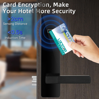 Sistema de Seguridad con Tarjeta RFID Locstar, Entrada sin Llave, Cerradura Inteligente Interconectada para Puerta de Hotel con Sistema de Software de Gestión