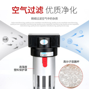 Separador de Aire, Aceite y Agua AF2000/BF2000/3000/4000 y Equipo de Separación de Lubricante de Neblina de Aceite AL2000/BL - Product Image 3