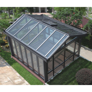 Verrière en aluminium au design moderne, <span class=keywords><strong>Solarium</strong></span>, Porche fermé, Jardin d'hiver quatre saisons, Villas d'été - Product Image 3