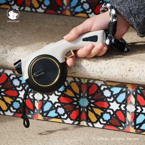 USB-Đèn pin Led có thể sạc lại dây xích chó có thể thu vào kép không bị rối, dễ dàng Phanh & khóa, rảnh tay đi bộ đêm cần thiết - Product Image 2