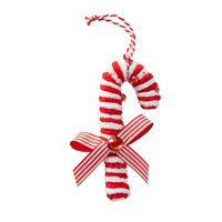 BEI livraison directe cadeaux décorations cadeau jouets en peluche remplissage mousse canne à sucre pendentif décoration d'arbre de noël