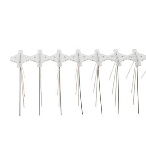 Ampia base in plastica in acciaio inox uccello repellente spina Anti piccione uccelli punte per tinamou deterrente - Product Image 4