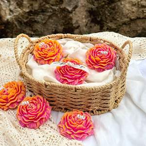 Vela Aromática con Forma de Rosa LANJO, Vela de Cera de Soja Creativa con Diseño Floral, Adorno para Bodas, Día de San Valentín, Recuerdos para Despedidas de Soltera - Product Image 6