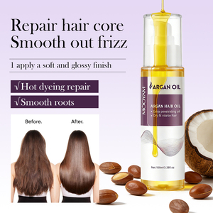Olio per Capelli all'Argan Biologico 100ml con Etichetta Privata, Siero Riparatore per Capelli, Anti-Crespo, per Riparazione e Lucentezza - Product Image 4
