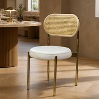 Moderner Goldgalvanisierter Samt-Polsterstuhl mit Metallgestell für Gewerbe, Hochzeiten, Bankette, Restaurants und Parks
