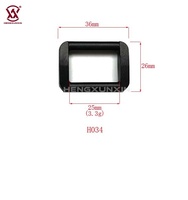Hebillas de Plástico Ajustables en Oferta, Hebilla Rectangular para Bolsos y Mochilas, Hebilla Deslizante de POM, Anillo en D Plano