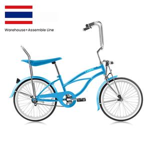 Bicicleta Lowrider Económica con Horquilla Springer de Acero Hi-Ten, Piñón de 18T y Frenos de Retroceso - Product Image 1