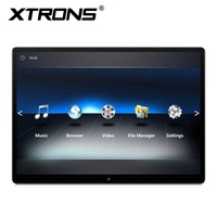 Moniteur de voiture Android rotatif XTRONS 13 pouces, écran QHD+ 2880x1920, Cortex-A55, compatible universel pour poteaux ronds