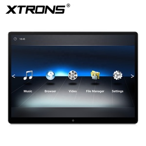 จอภาพติดพนักพิงศีรษะในรถยนต์ XTRONS ขนาด 13 นิ้ว แบบหมุนได้ ระบบ Android, หน้าจอ 2880x1920 QHD+, ชิปประมวลผล Cortex-A55, ใช้ได้กับเสาแบบกลมทั่วไป - Product Image 2