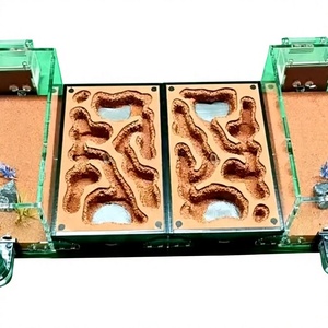 Fourmilière Modulable à l'Infini en Forme de Château, Éco-transparente, Équipée de Deux Tours d'Eau Visibles, <span class=keywords><strong>Habitat</strong></span> pour Fourmis - Product Image 2