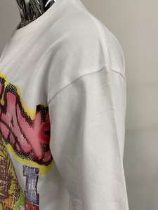 Impresión personalizada Streetwear Heavyweight 300Gsm 100% algodón de gran tamaño Boxy Fit camisetas Dtg estampado gráfico ácido lavado <span class=keywords><strong>Manga</strong></span> camisetas - Product Image 3