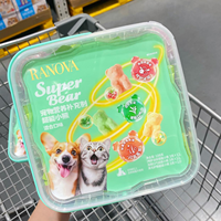 RANOVA Salud Intestinal, Gránulos Funcionales con Alto Contenido de Proteína de Pollo, Multivitaminas, Pelo Brillante, Control de Bolas de Pelo, para Perros y Gatos