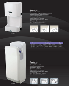 700w Wall Mounted Body Dryer for Hotel Bathroom with Dual Voltage Shaver <b>Socket</b> & Flexible Hose Waterproof Ce Approved Es1009a - Product Image 3