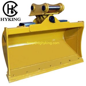 Bécher inclinable de 1500 mm de large pour excavatrice PC200 avec cisailles latérales - Product Image 2