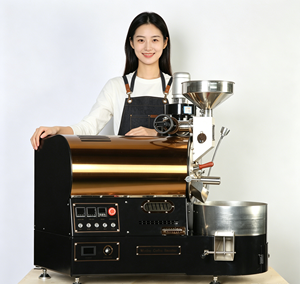 Máquina Tostadora de Café Compacta de 1 kg, 2 kg y 3 kg, Operada con Botones, para el Hogar, Tiendas y Uso Comercial - Product Image 1