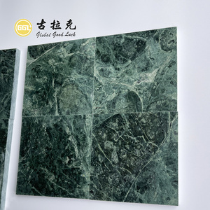 Carrelage de marbre haut de gamme Verde <span class=keywords><strong>Alpi</strong></span> vert foncé coupé à la taille décoratif pour revêtement de sol mural escaliers maison hôtel Design moderne - Product Image 1