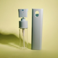 Flacon pulvérisateur carré en plastique de 10 ml, multicolores, anti-moustiques, pulvérisation par bouton-poussoir, rechargeable, logo personnalisé