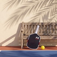Précommande FX 2026 Yiheng Personnalisable Nouveau Noyau Nid d'Abeille Sans Bordure 16mm Rugueux pour Raquette de Pickleball en Fibre de Carbone T700